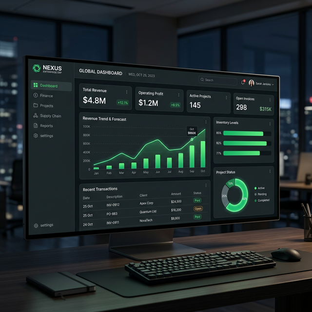 ERP Dashboard
