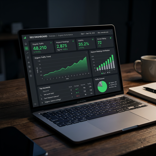 SEO Analytics Dashboard